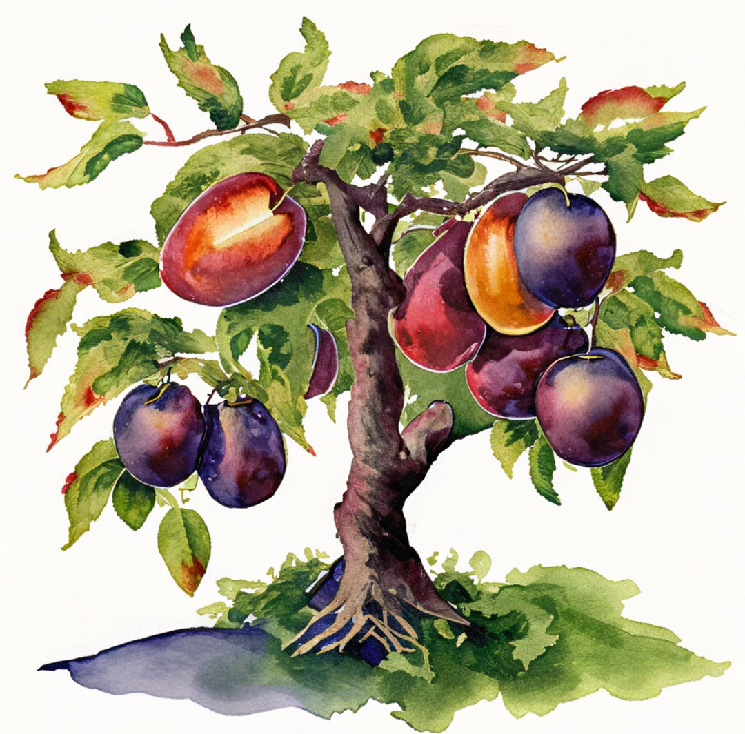 Baumpatenschaft | Pflaumenbaum | Violett&Grün